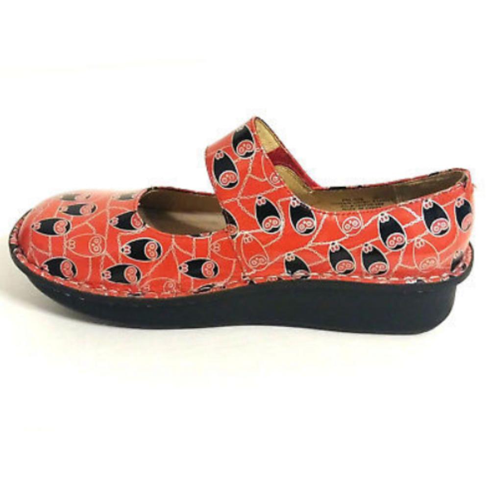 Alegria Womens PG Lite Red Black OWLS